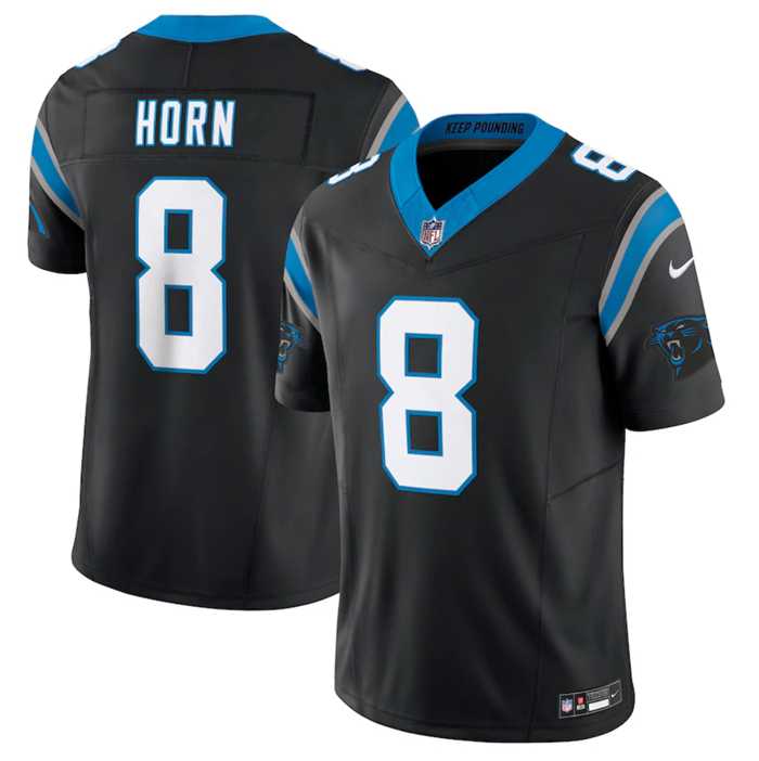 Men & Women & Youth Carolina Panthers #8 Jaycee Horn Black 2023 F.U.S.E. Vapor Untouchable Stitched Football Jersey->chicago bears->NFL Jersey